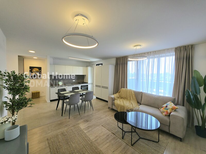 H Pipera Lake, Porsche Nord, 3 rooms penthouse + terrace 16sqm + parking, new.