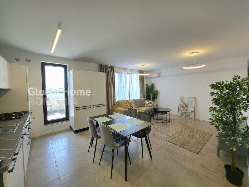 H Pipera Lake, Porsche Nord, 3 rooms penthouse + terrace 16sqm + parking, new.